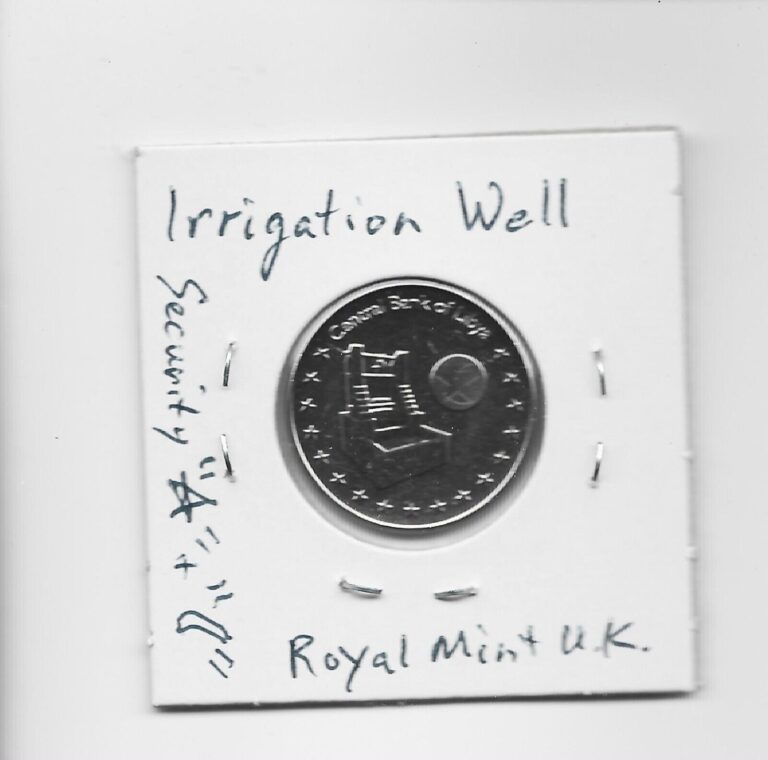 Read more about the article Libya 50 Dirhams 2014 AH1435 K32 Irrigation Well One Year Star/ Moon UK Mint