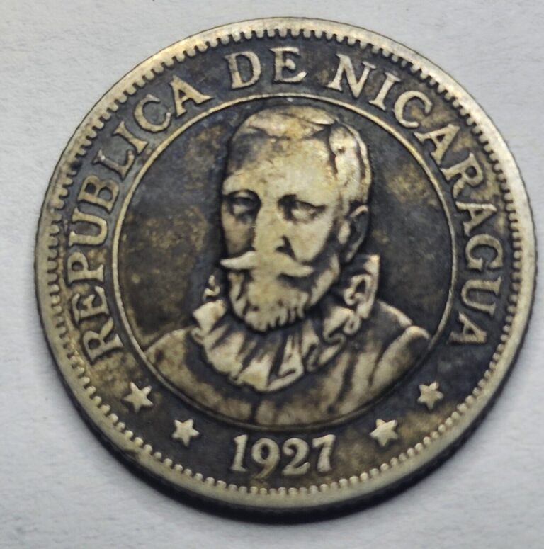 Read more about the article 1927 NICARAGUA 10 CENTAVOS SILVER  COIN.