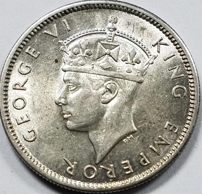 Read more about the article 1942 Fiji Shilling UNC | Silver Coin