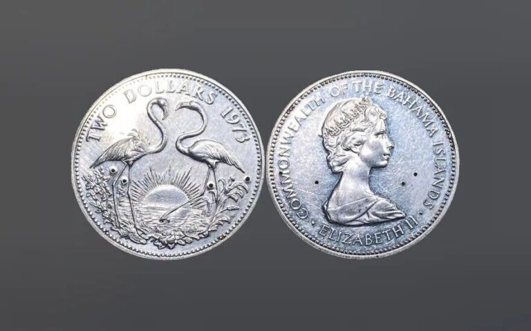 Read more about the article Rare 1973 Bahamas Islands 2 Dollars .925 Silver World Coin (FM381)