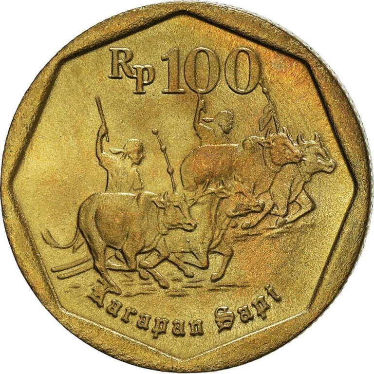 Read more about the article Indonesia 100 Rupiah Coin KM53 1991 – 1998