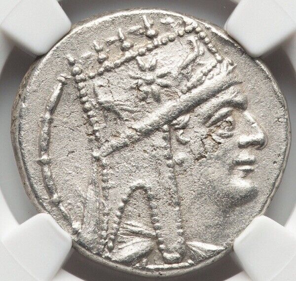 Read more about the article NGC AU Tigranes II 95-56 BC  Tetradrachm Kings of Armenia  Armenian Silver Coin