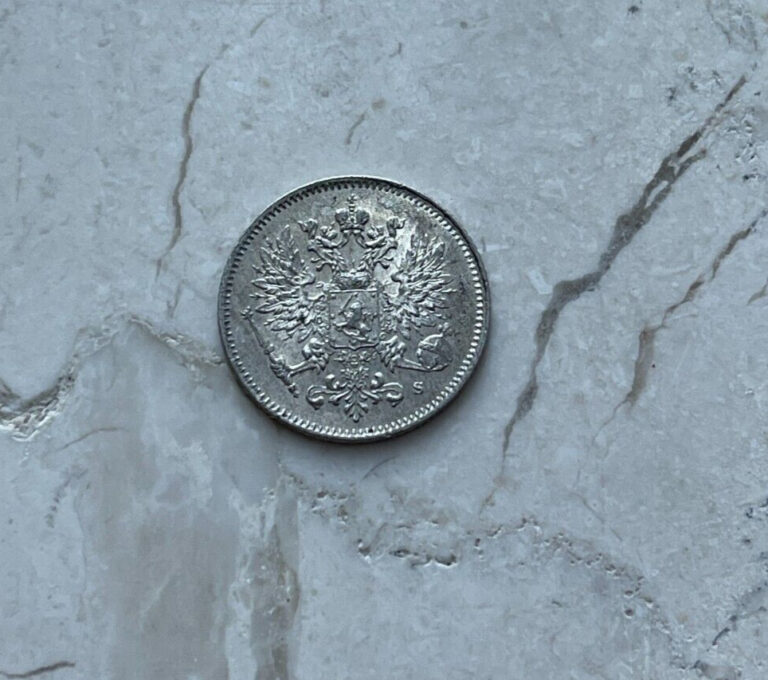 Read more about the article 1916 Finland 25 Pennia – Silver