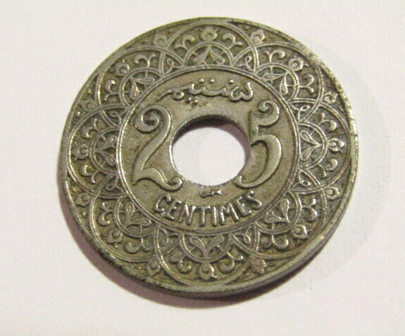 Read more about the article Morocco Pa (1924) 25 Centimes Coin