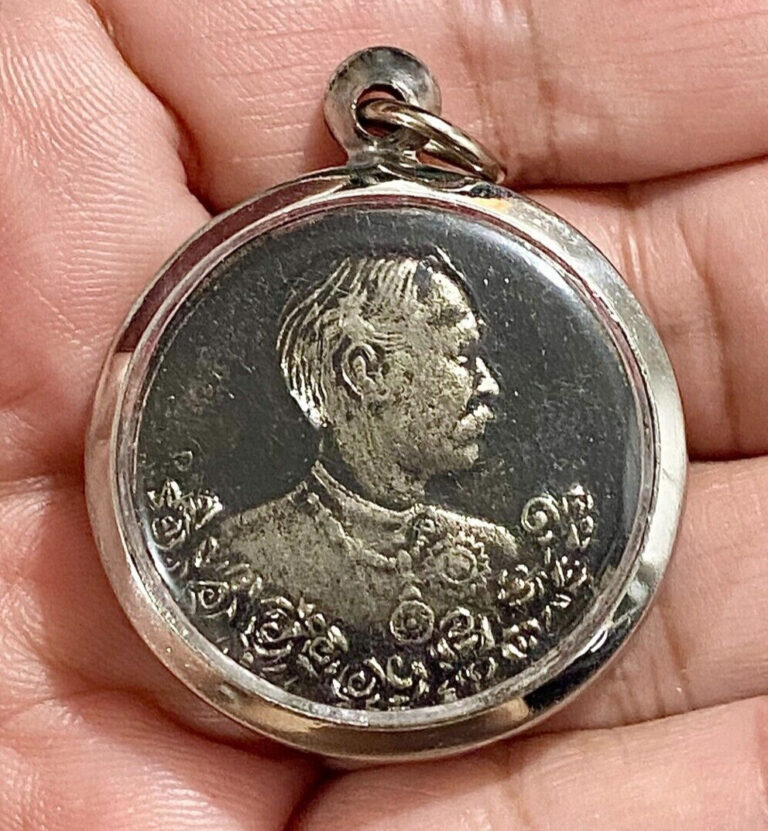 Read more about the article COIN KING RAMA V  BACK “Narayana in Garuda shape” THAI AMULET BUDDHA CHARM K811