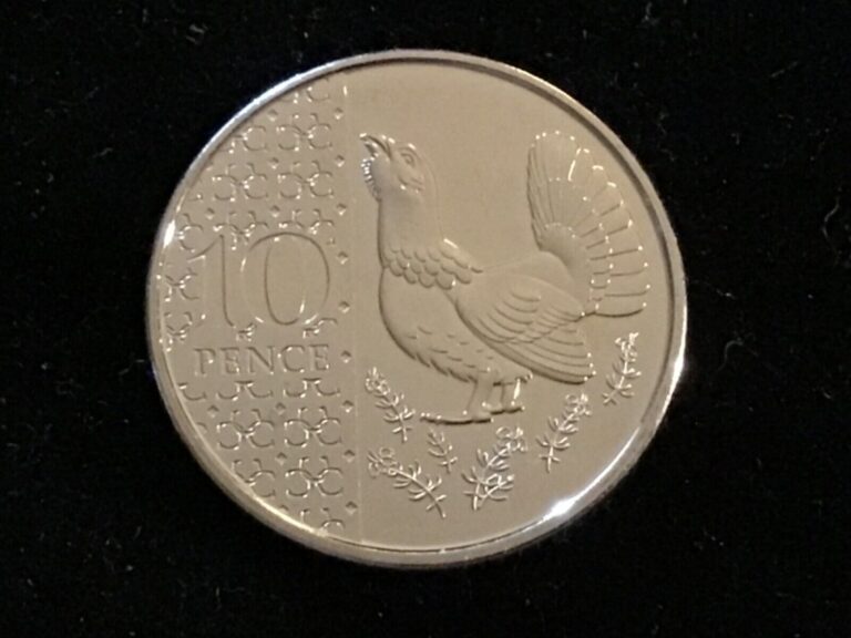 Read more about the article Rarest New BU 2023 King Charles UK 10p Pence Grouse 1st Strike Privy Mark