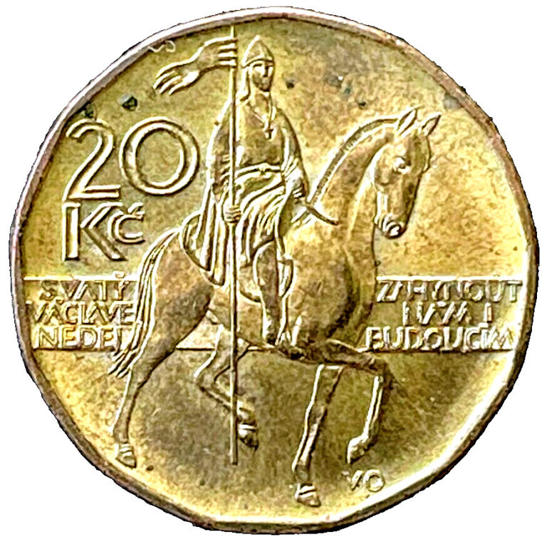 Read more about the article 2000 Czech Republic 20 Korun KM# 43 Europe Czechia Foreign Coins FREE SHIPPING