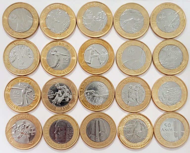 Read more about the article Brazil Coins  20 Commemorative Coins 🇧🇷