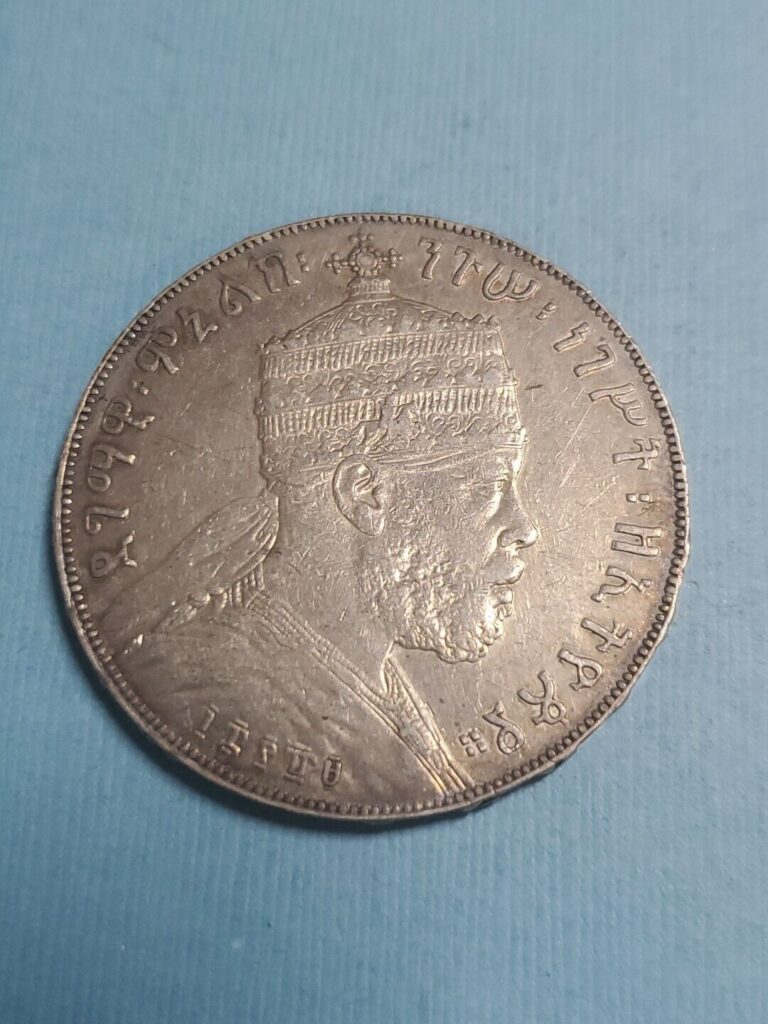 Read more about the article 1889 EE Ethiopia 1 Birr Coin