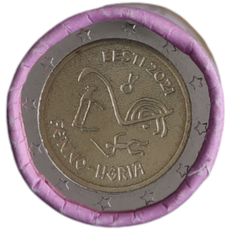 Read more about the article 25x ESTONIA 2 EURO 2021 OFFICIAL MINT ROLL FINNO-UGRIC PEOPLES 25 COINS UNC G353