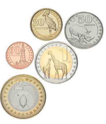 Read more about the article South Sudan set of 5 coins 2015 UNC 10  20  50 piastres  1  2 pounds