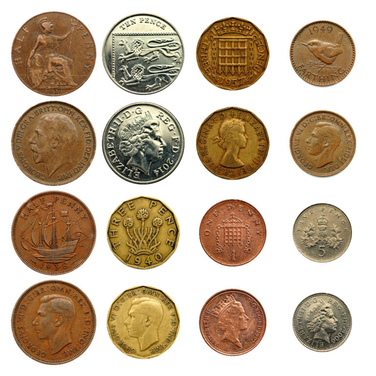 Read more about the article 8 Classic British Coins 🇬🇧 Free Shipping!!!!