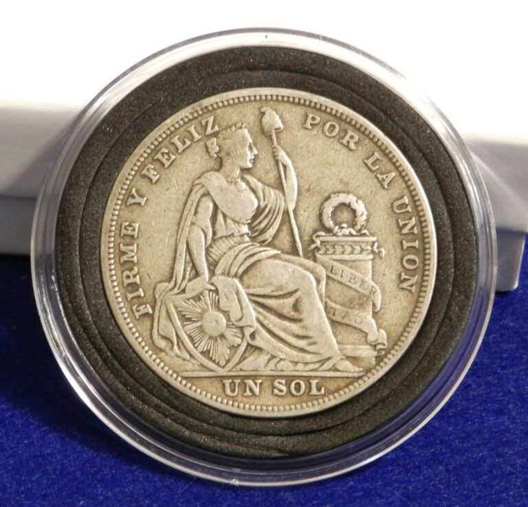 Read more about the article 1923 Peru Un Sol – Nice Older Silver Coin – See PICS