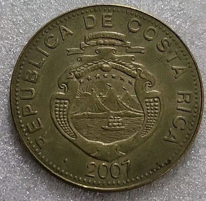 Read more about the article 2007 COSTA RICA 500 COLONES COIN *OS15