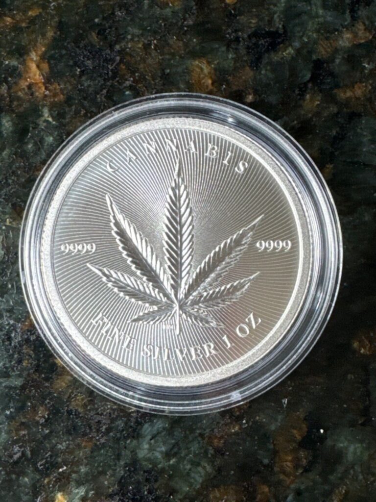 Read more about the article 2024 Chad Cannabis 1 oz Silver Coin in Capsule