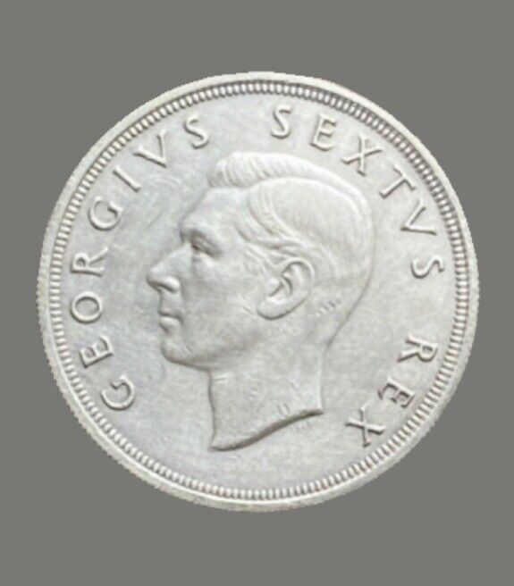 Read more about the article 1948 SOUTH AFRICA SILVER 5 SHILLINGS UNCIRCULATED CROWN MS Lustrous Coin D0072