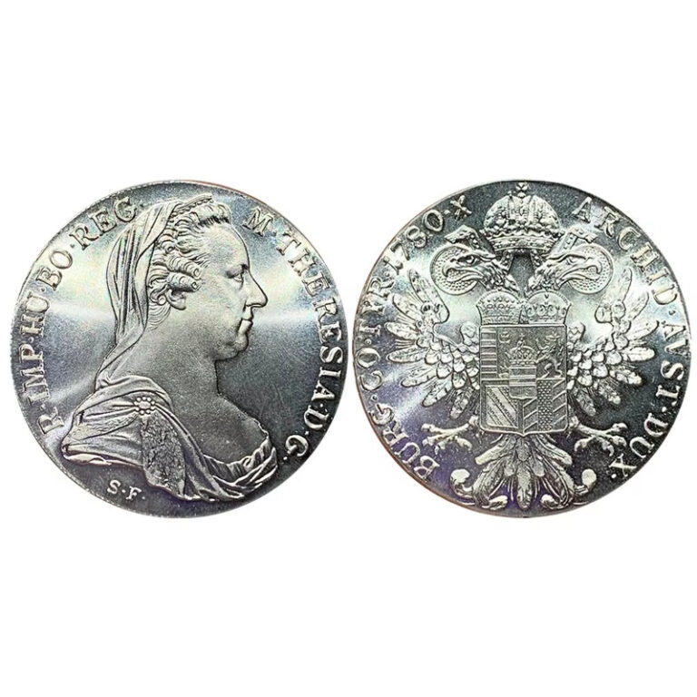 Read more about the article 1780 High Quality Russian Ruble Austria Theresia Original Silver Coin Ukraine Me