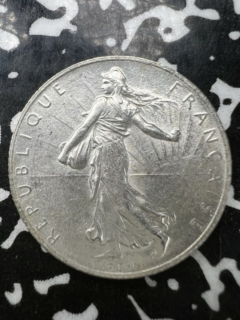 Read more about the article 1916 France 2 Francs (7 Available) High Grade! Beautiful! (1 Coin Only)Silver!