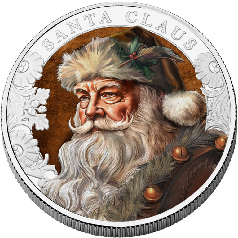 Read more about the article 2023 Cameroon Classic Santa Claus Christmas Holiday 1 oz Silver Coin