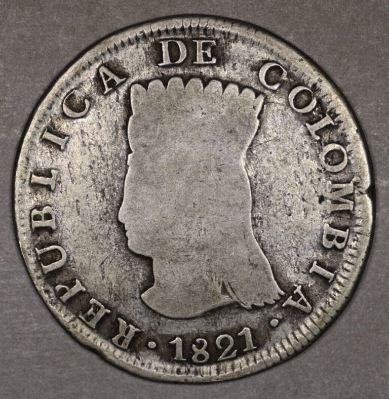 Read more about the article 1821 BA JF Colombia Silver 8 Reales