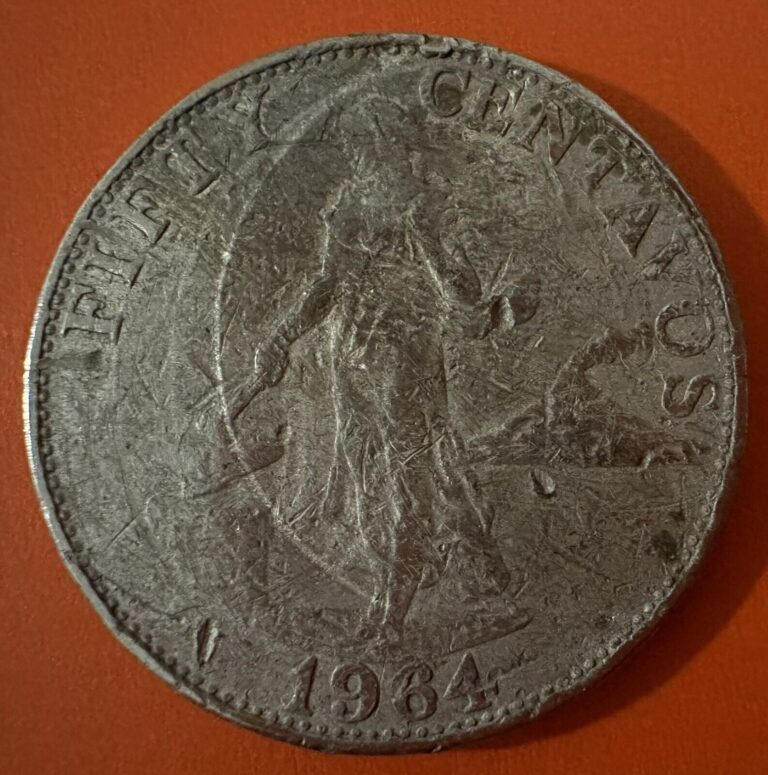 Read more about the article Fifty centavos Philippine coin 1964