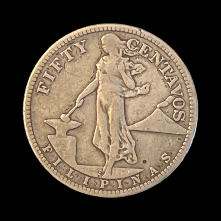 Read more about the article 1909-S US Philippines 50 Centavos – Silver Coin – Key Date – 0207