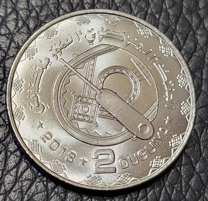 Read more about the article 2018 Mauritania 2 Ouguiya Coin