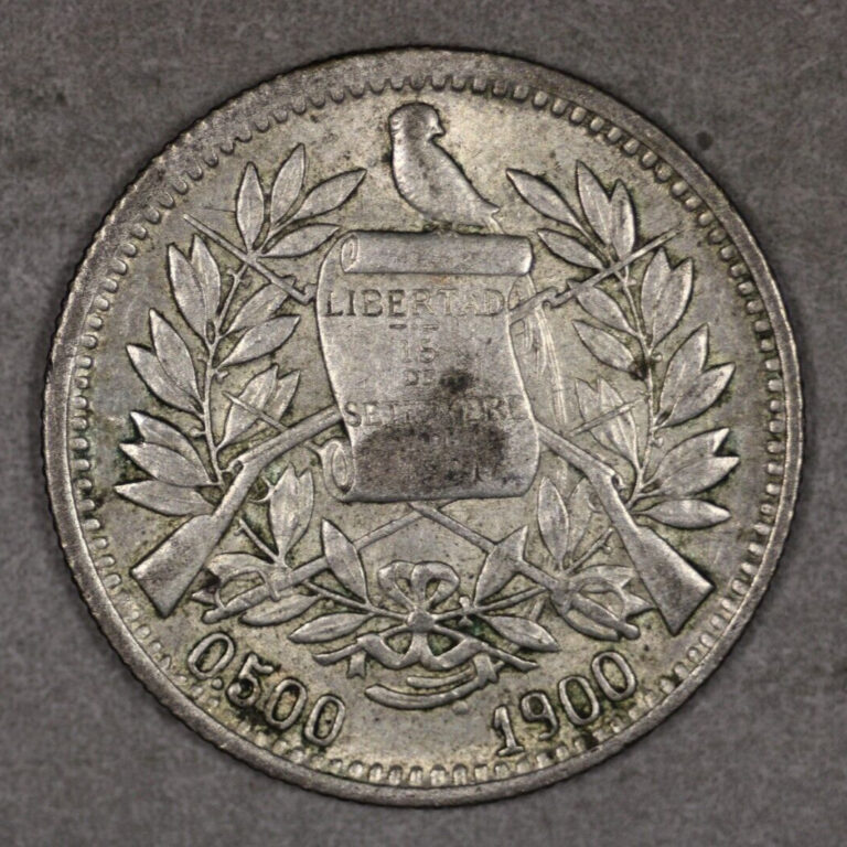 Read more about the article 1900 Guatemala Silver 1 Real