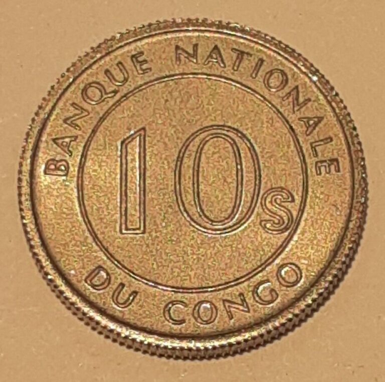 Read more about the article 1967 Republic of the Congo 10 Sengi Aluminum Coin – Uncirculated