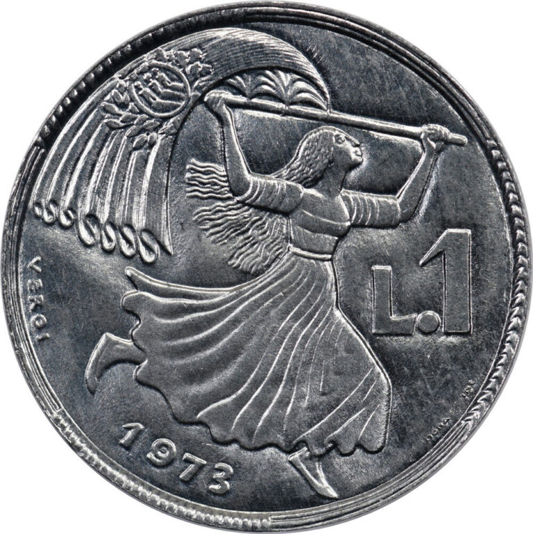 Read more about the article San Marino – 1 Lira – 1973 – Unc – Freedom