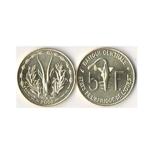 Read more about the article West African St. KM2a(U) 5 Francs Coin – Ivory Coast (Hen) Free Shipping!