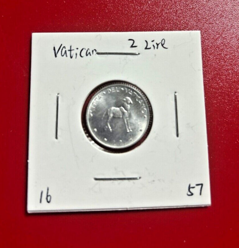 Read more about the article VATICAN CITY 2 LIRE COIN – NICE WORLD COIN !!!