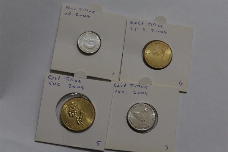 Read more about the article 🧭 🇹🇱 TIMOR POST-INDEPENDENCE COINS LOT B66 #98