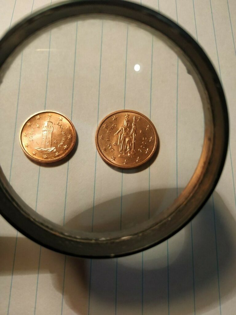 Read more about the article SAN MARINO – Euro coins  – 1cent 2 cent UNC