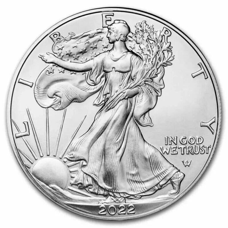 Read more about the article 2022 American Silver Eagle 1 oz 999 Fine Silver Coin