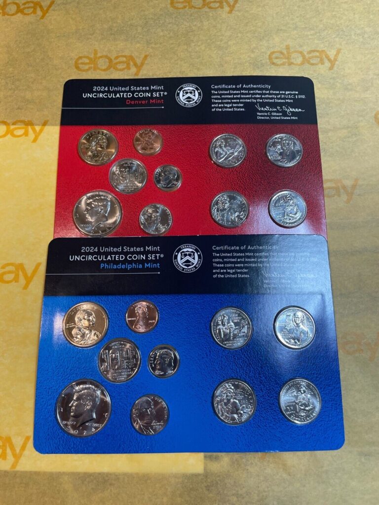 Read more about the article 2024 United States Mint Uncirculated Coin Set  PandD  Ready to Ship!!