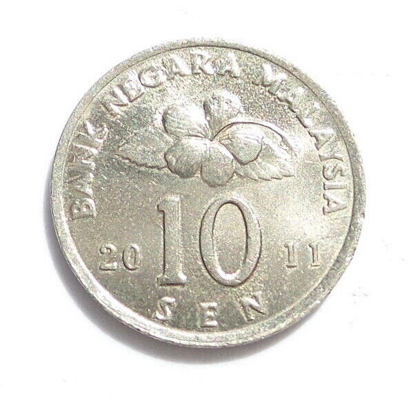 Read more about the article 2011 Bank Negara Malaysia Coin 10 Sen Hibiscus