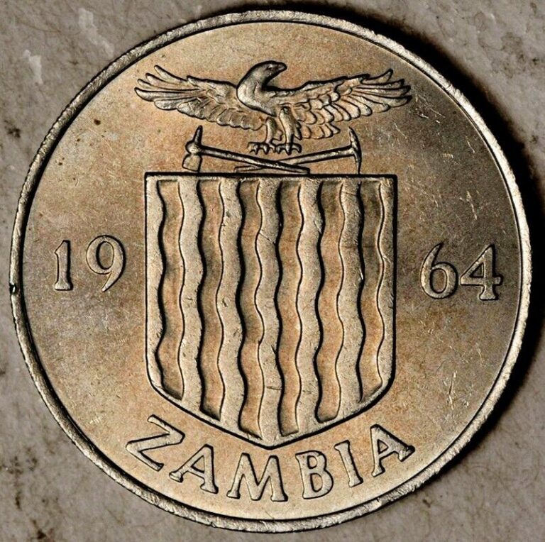 Read more about the article 1964 ZAMBIA 2 SHILLINGS (UNC!)