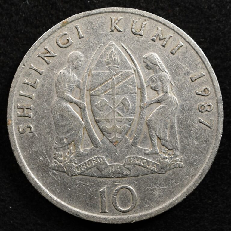 Read more about the article Tanzania 10 Shillingi 1987  Coin  Inv#G349