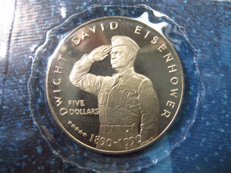 Read more about the article MARSHALL ISLANDS $5 1990 President Dwight Eisenhower Sealed Coin h1966