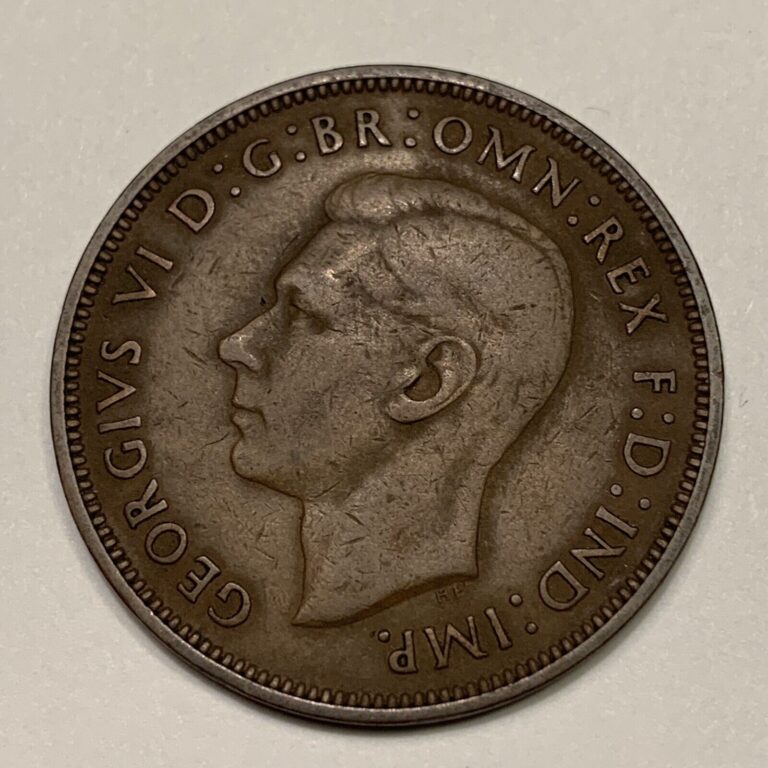 Read more about the article Large Great Britain One Penny Coin From 1937 To 1952  FREE SHIPPING