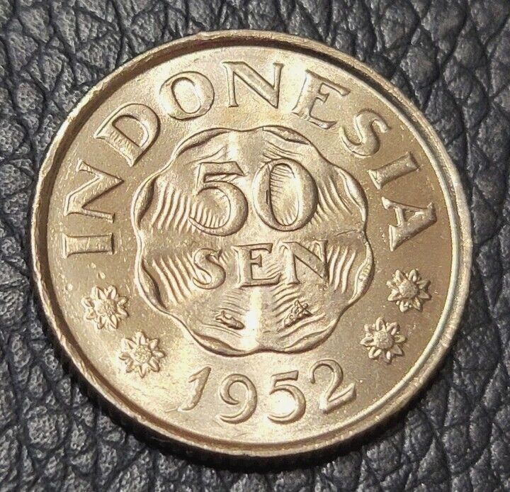 Read more about the article 1952 Indonesia 50 Sen Coin