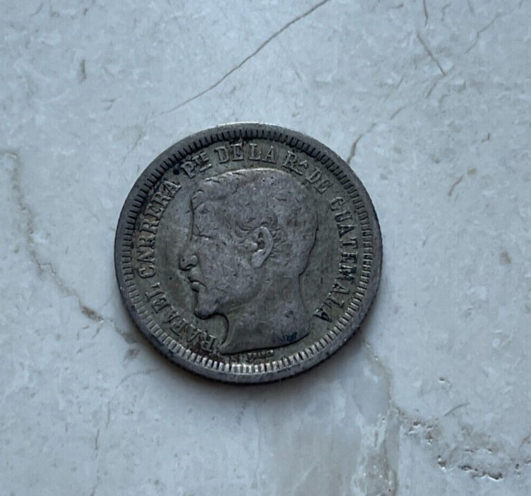 Read more about the article 1862 Guatemala 2 Reales – Silver