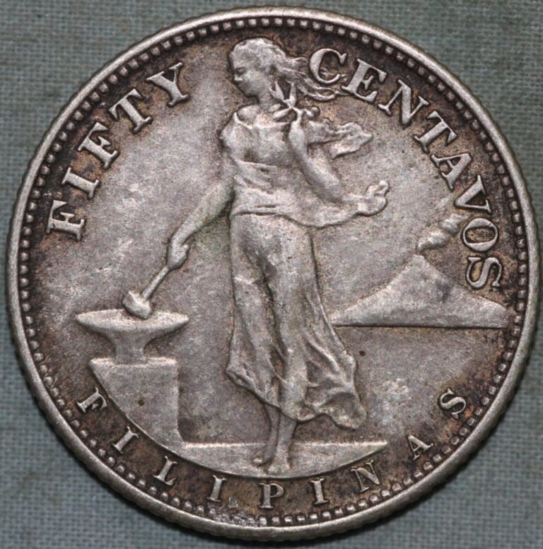 Read more about the article Philippines 1944S ~ Silver 50 Cents ~ WWII  ~99 ¢ Tracked shipping