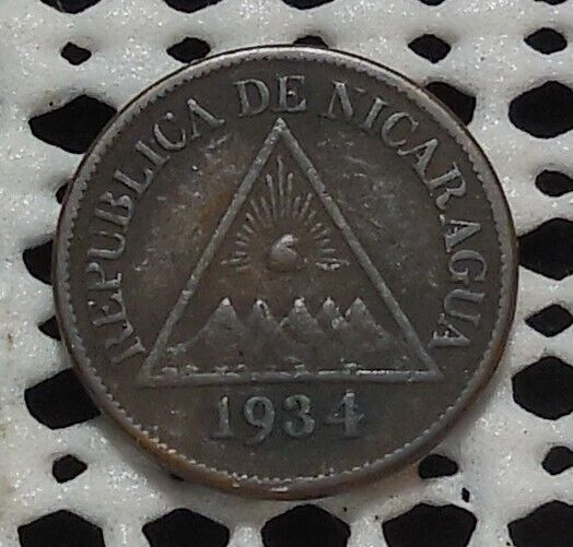 Read more about the article 1934 NICARAGUA 1/2 CENTAVO BRONZE COIN