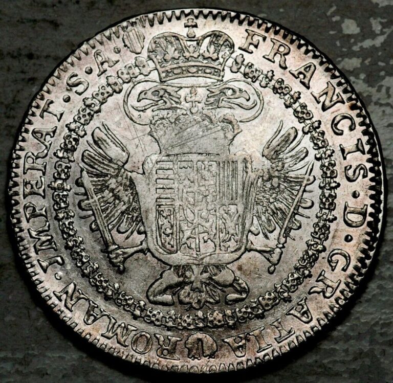 Read more about the article 1762 AUSTRIAN NETHERLANDS SILVER KRONENTHALER (KM-22)