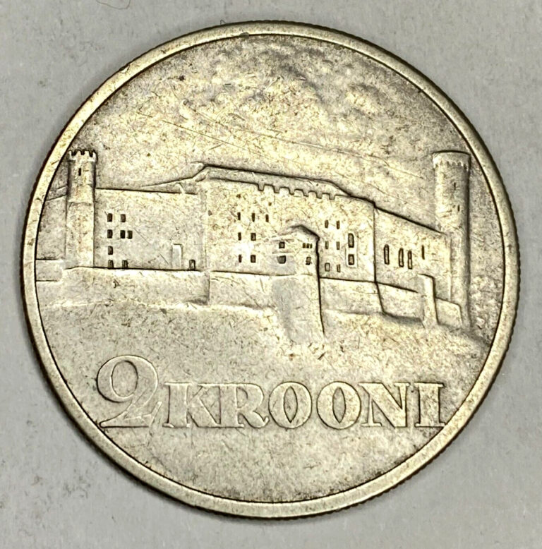 Read more about the article 1930 Estonia .500 silver coin 2 Krooni KM#20/2196