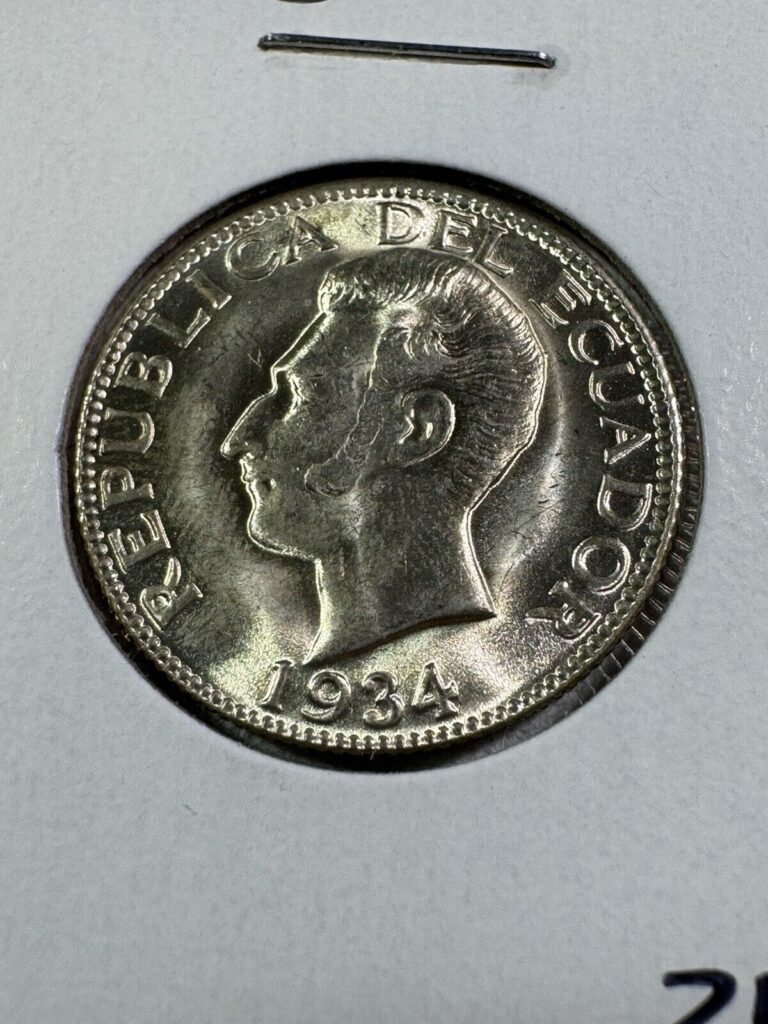 Read more about the article 1934 Ecuador 1 Sucre Silver Coin Philadelphia