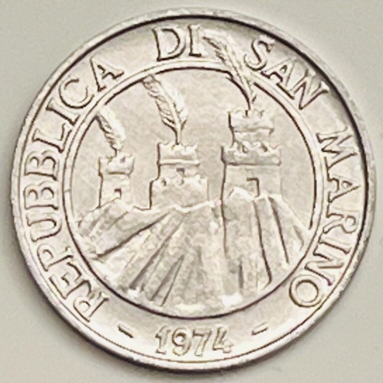 Read more about the article 1974 San Marino 10 Lire KM# 33 Uncirculated Condition