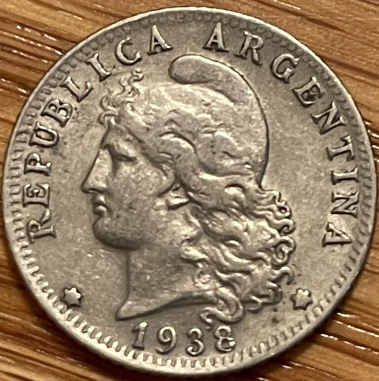 Read more about the article Argentina 20 Centavos Coin  1938  High Grade – Combined Shipping OK